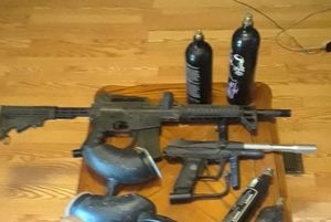 Paintball guns